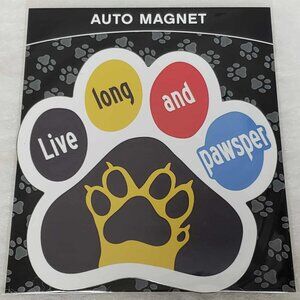 🖖"Live Long and Pawpser"🖖Paw-Shaped Auto Car Refrigerator Magnet